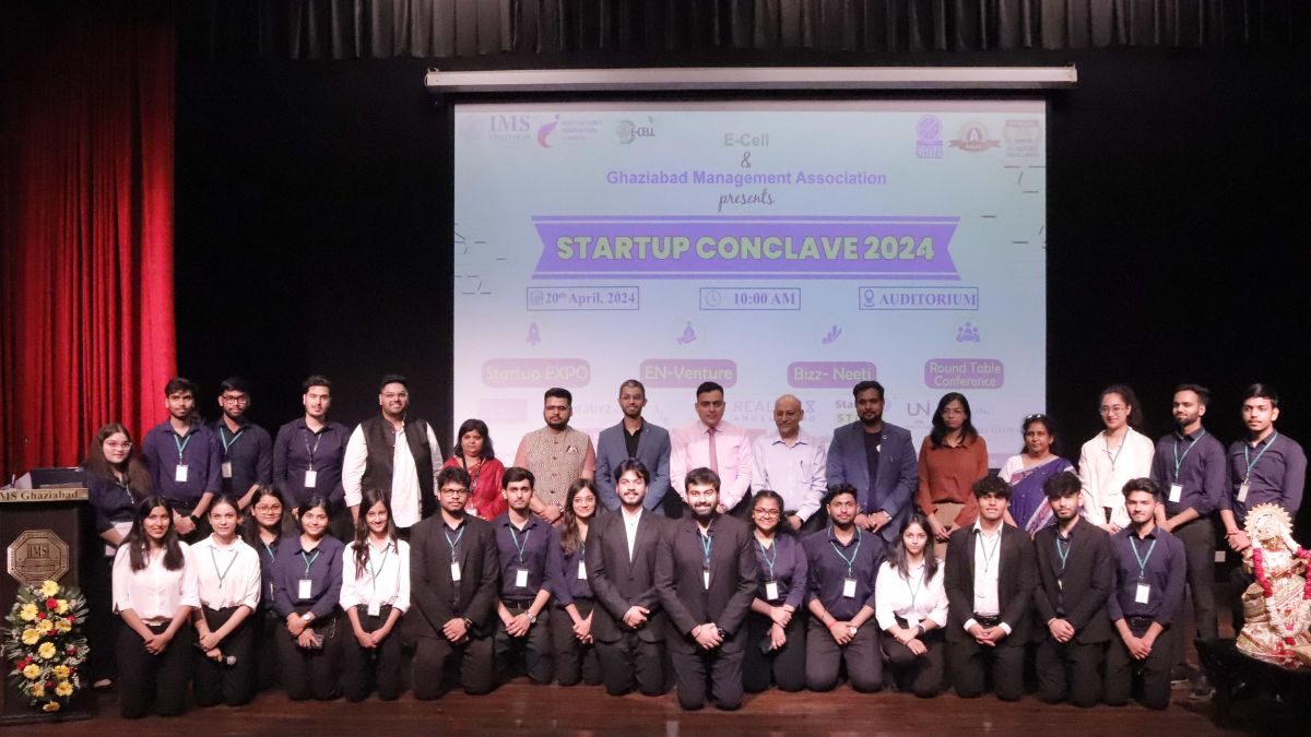 IMS Ghaziabad (University Courses Campus) Ignites Entrepreneurial Spirit with the 5th Edition of Startup Conclave 2024