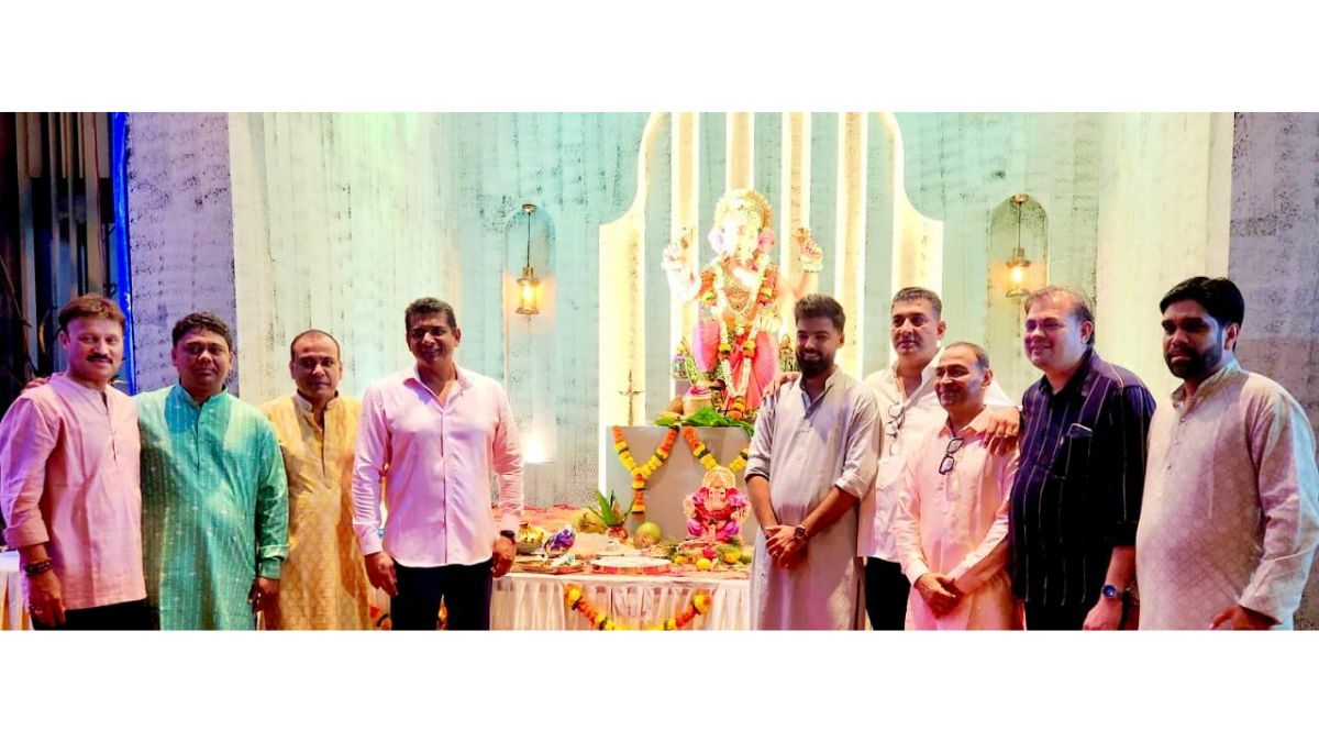 Auris Serenity Tower Residents Unite for Memorable Ganeshotsav Celebration