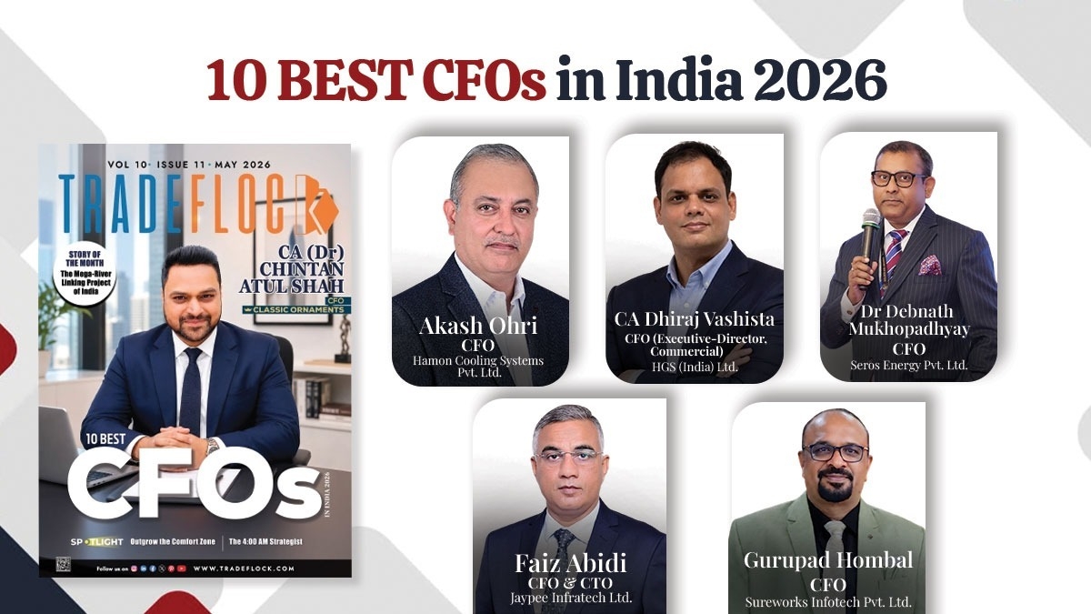 TradeFlock Announces 10 Best CFOs in India 2026 to Watch