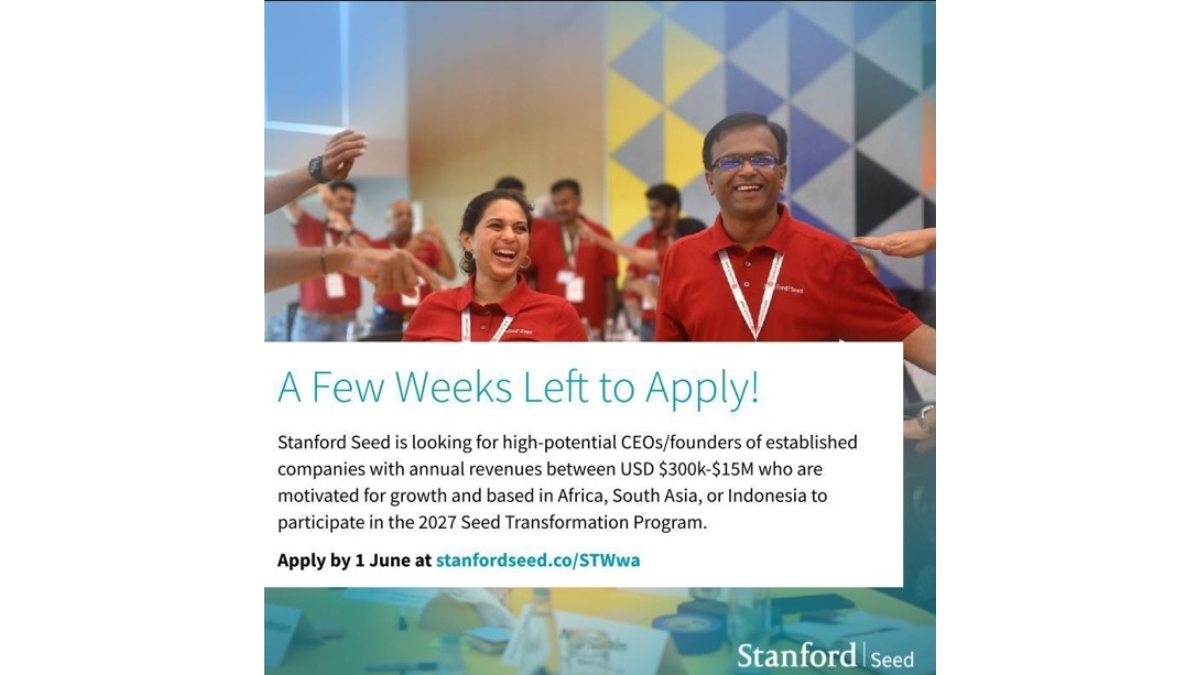 Last Call: Applications for Stanford Seed Transformation Program in South Asia Close Soon