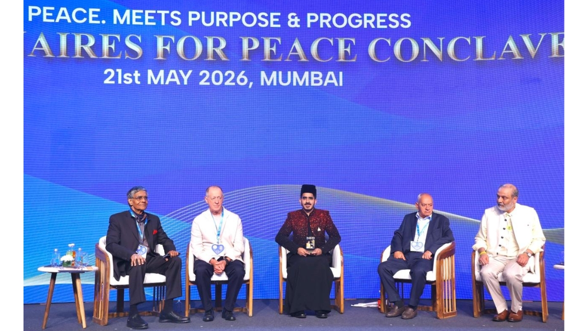 Syed Ali Dujana Gurdezi Honoured with “I Am Peacekeeper – Champion Justice and Peace Award” at Billionaires for Peace Conclave 2026