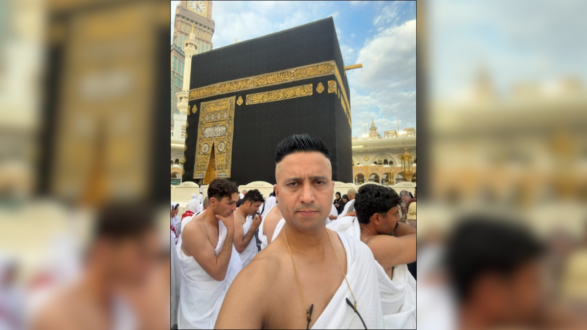 Bollywood influencer Faizan Ansari Performs Umrah at Saudi Arabia