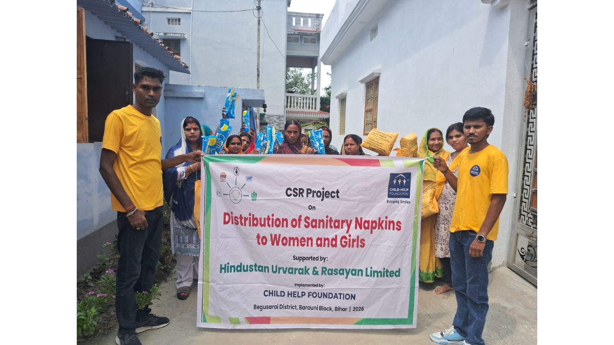 Child Help Foundation Conducted Menstrual Health Programme Across India